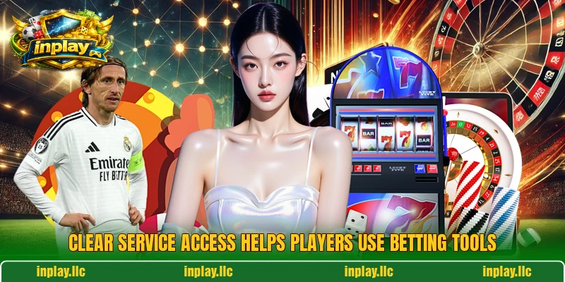 Clear service access helps players use betting tools