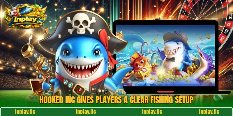 Hooked Inc gives players a clear fishing setup
