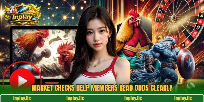 Market checks help members read odds clearly