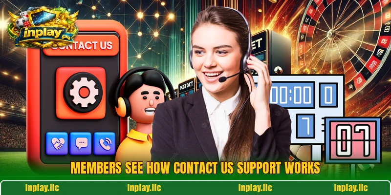 Members see how contact us support works