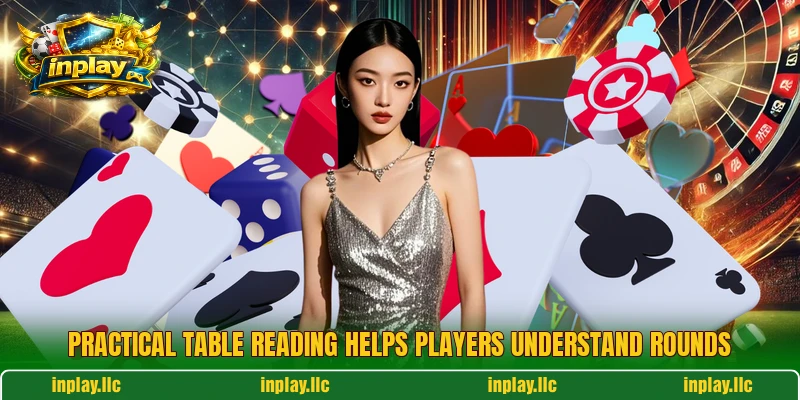 Practical table reading helps players understand rounds