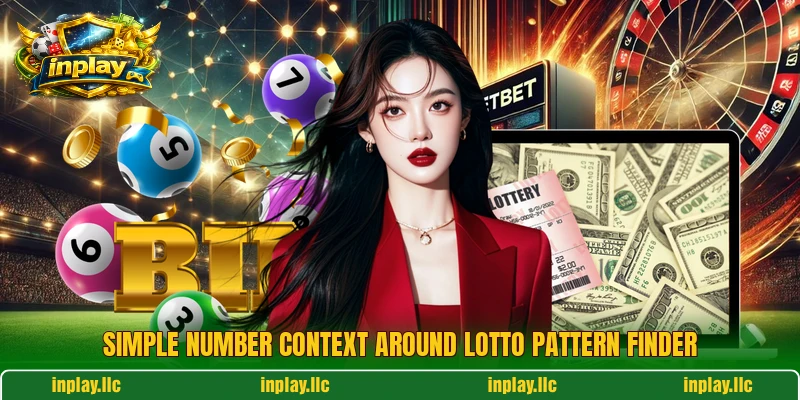 Simple number context around Lotto Pattern Finder